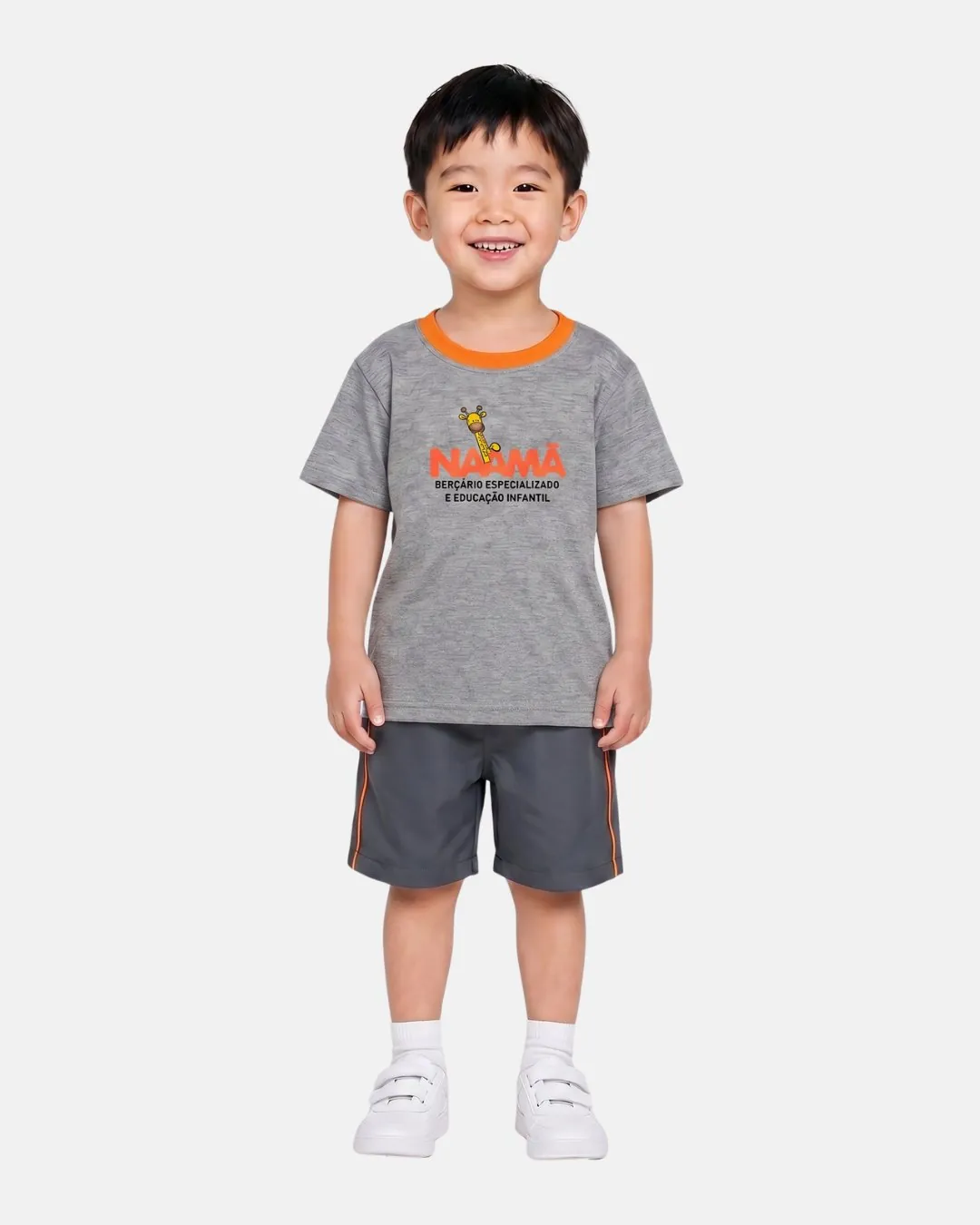 Camiseta manga curta + Bermuda Tactel